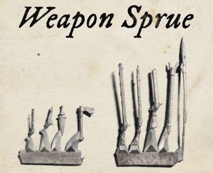 Blood & Plunder: Weapons Sprue 