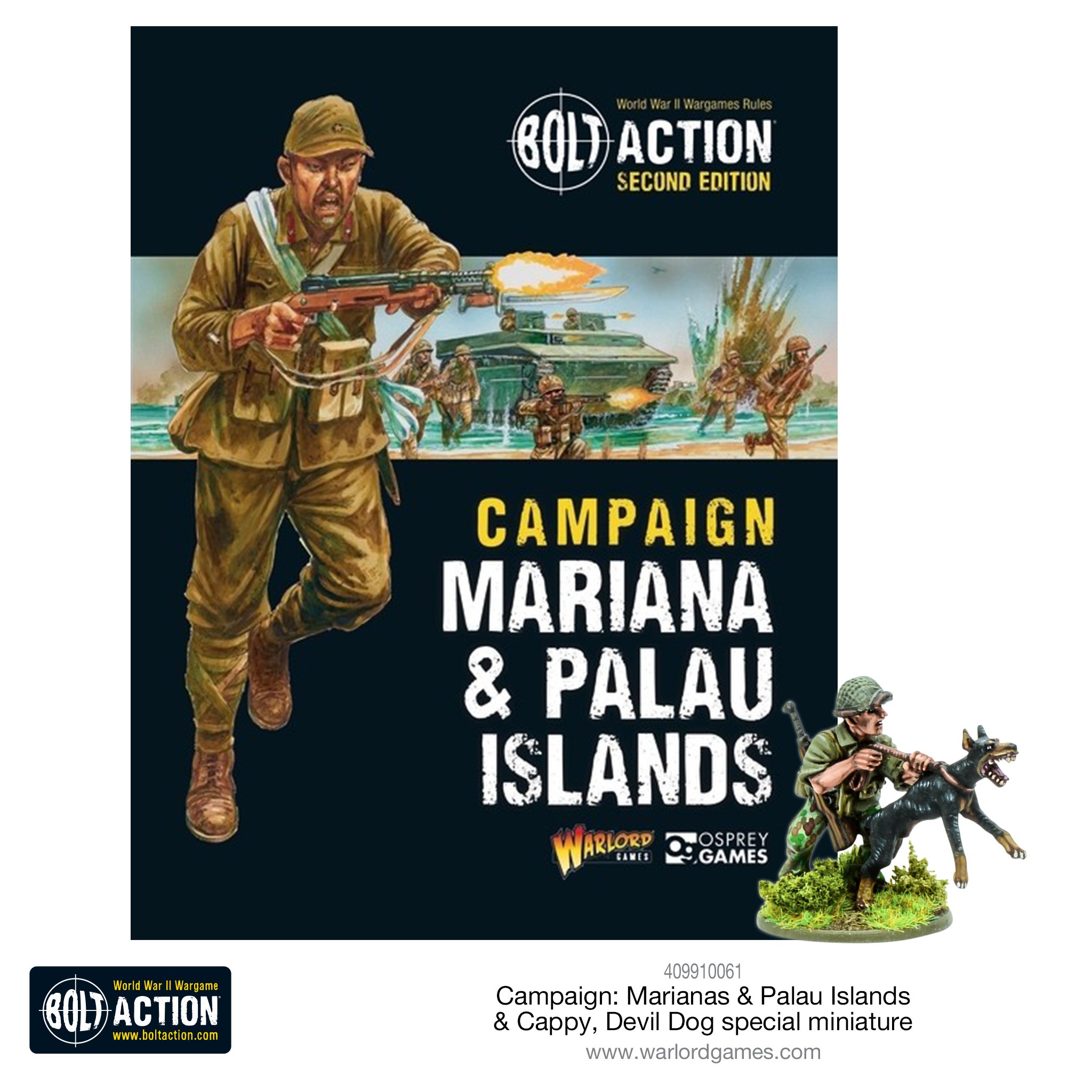 Bolt Action (2nd Edition): Campaign- Marianas & Palau Islands 