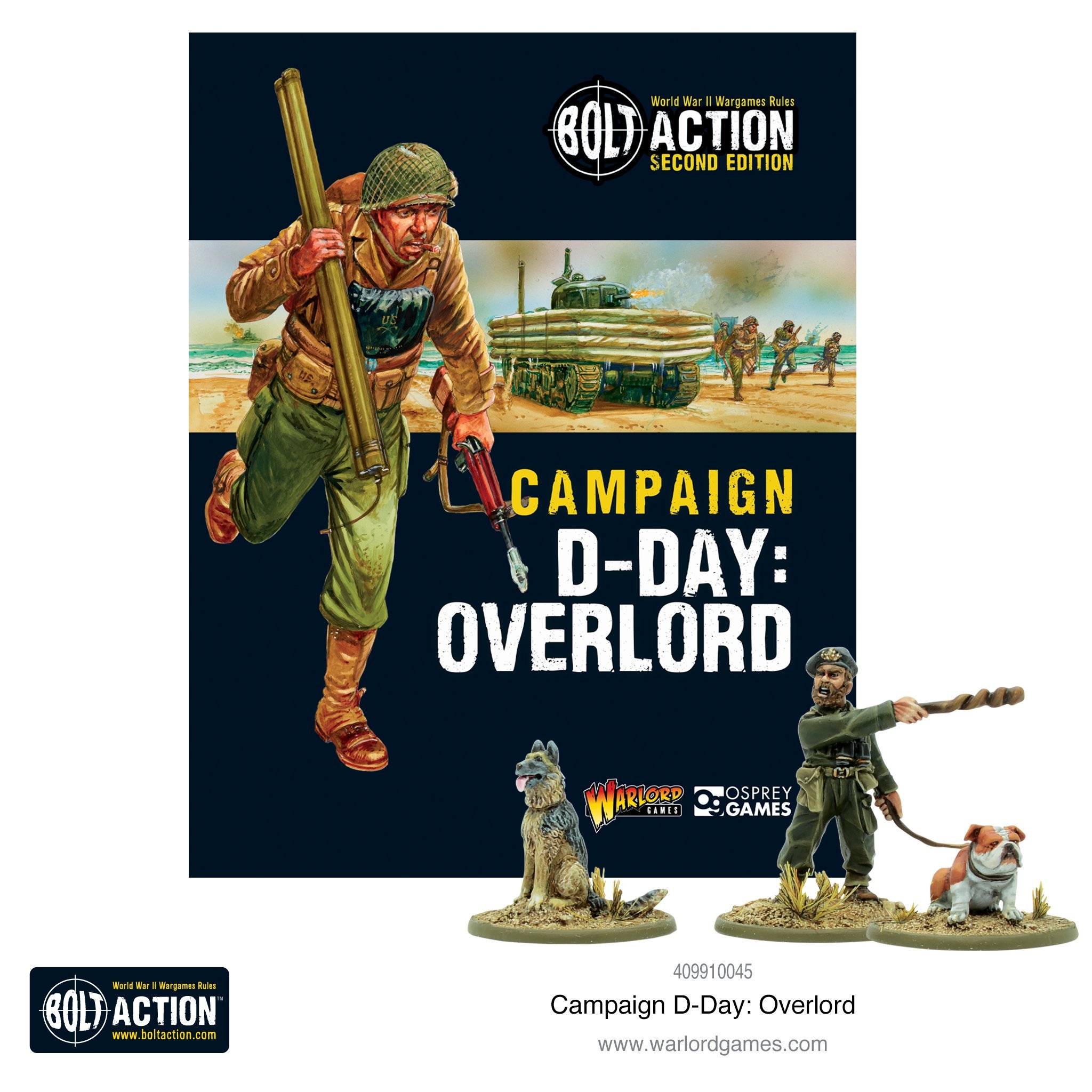 Bolt Action (2nd Edition): Campaign Overlord; D-Day book 