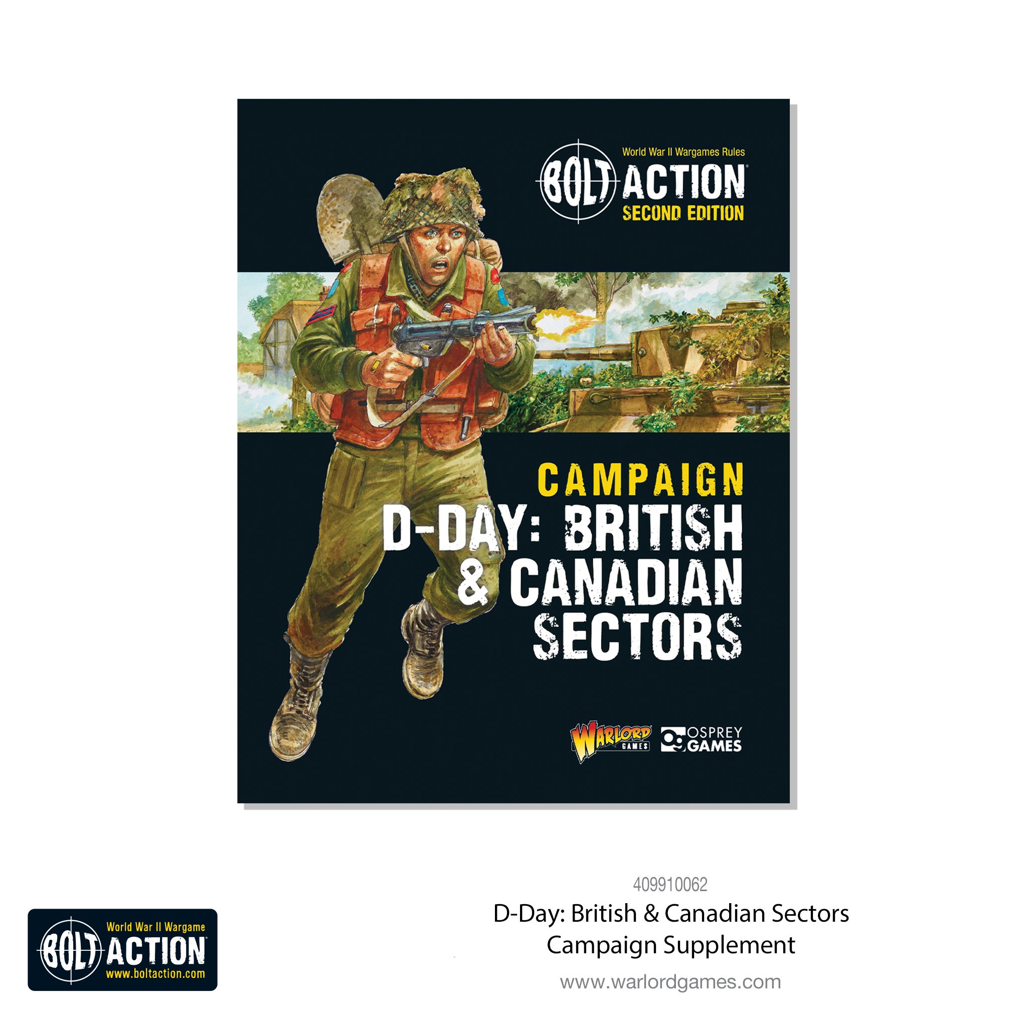 Bolt Action (2nd Edition): D-Day: British & Canadian Sectors campaign book 