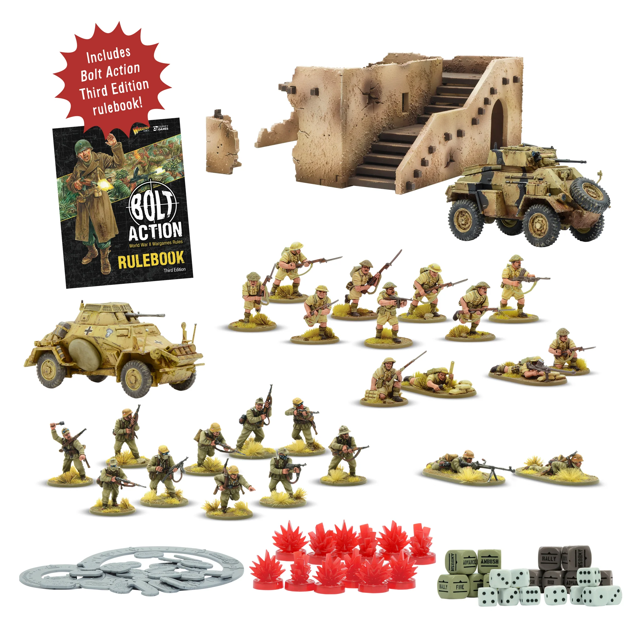 Bolt Action (3rd Edition): Starter Set - A Gentlemans War 