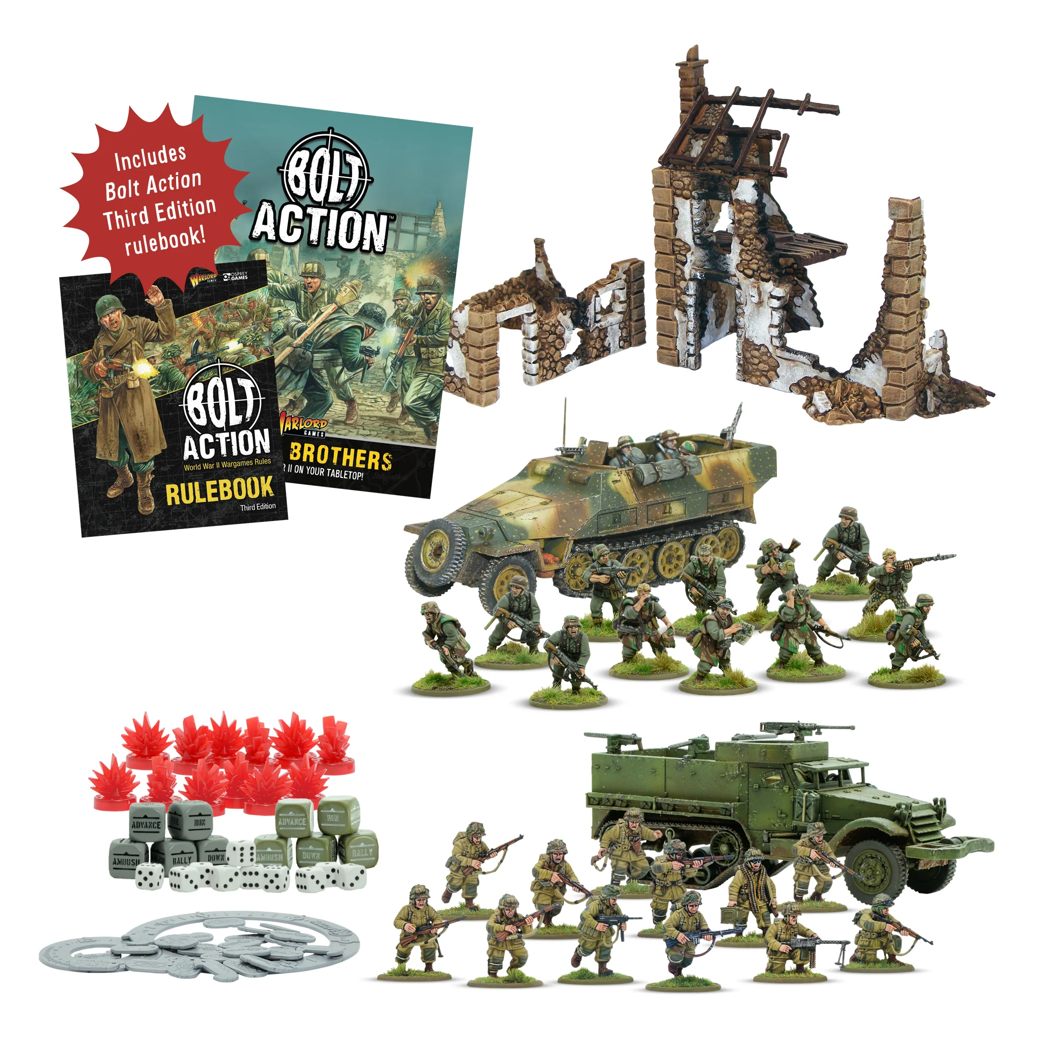 Bolt Action (3rd Edition): Starter Set - Band of Brothers 
