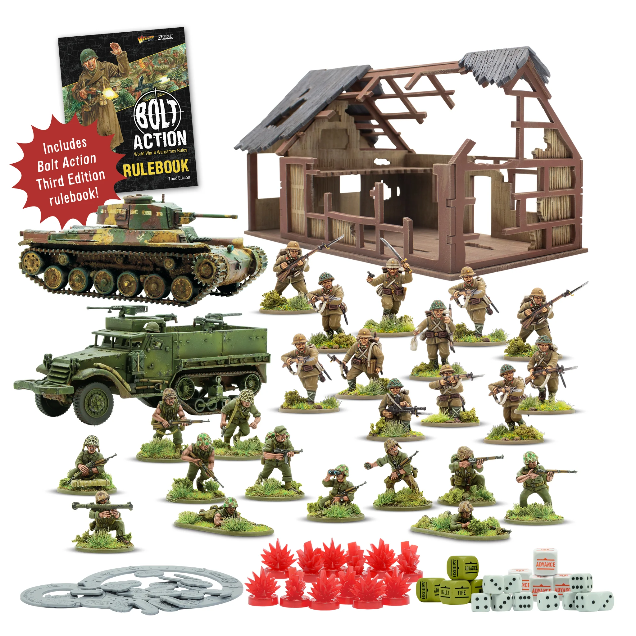 Bolt Action (3rd Edition): Starter Set – Island Assault! 
