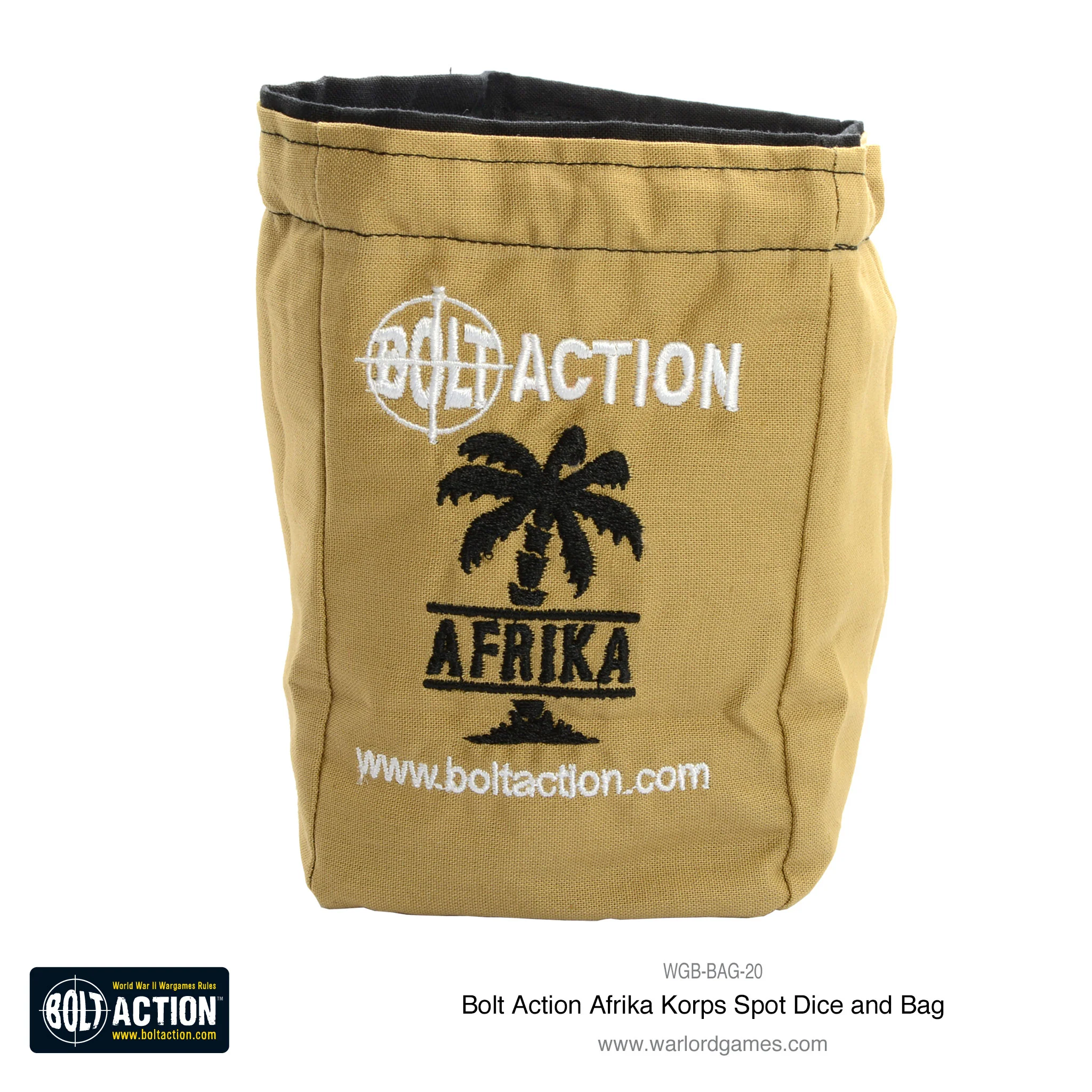Bolt Action: Afrika Korps Dice Bag 