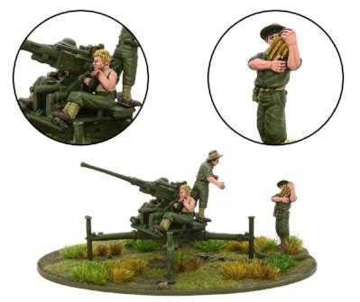 Bolt Action: Australian: 40mm Bofors AA Gun 