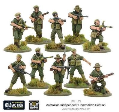 Bolt Action: Australian: Australian Independent Commando squad 