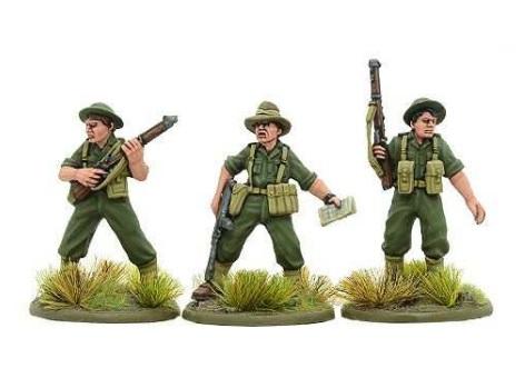 Bolt Action: Australian: Australian Officer Team 
