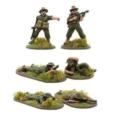 Bolt Action: Australian: Flamethrower, Light mortar and Sniper teams 