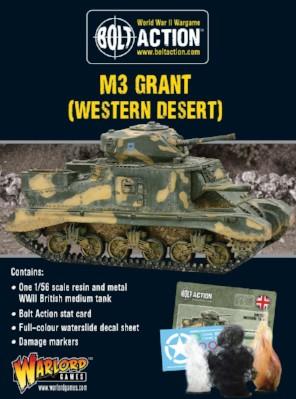 Bolt Action: British: M3 Grant Medium Tank 