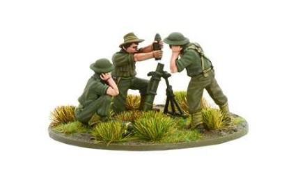 Bolt Action: Australian: Medium Mortar Team 