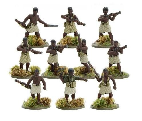 Bolt Action: Australian: Papuan Infantry Battalion Section 