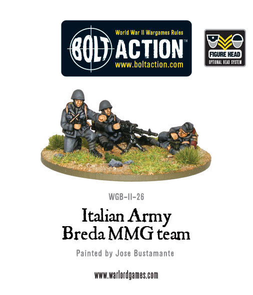 Bolt Action: Italian: Breda MMG Team 