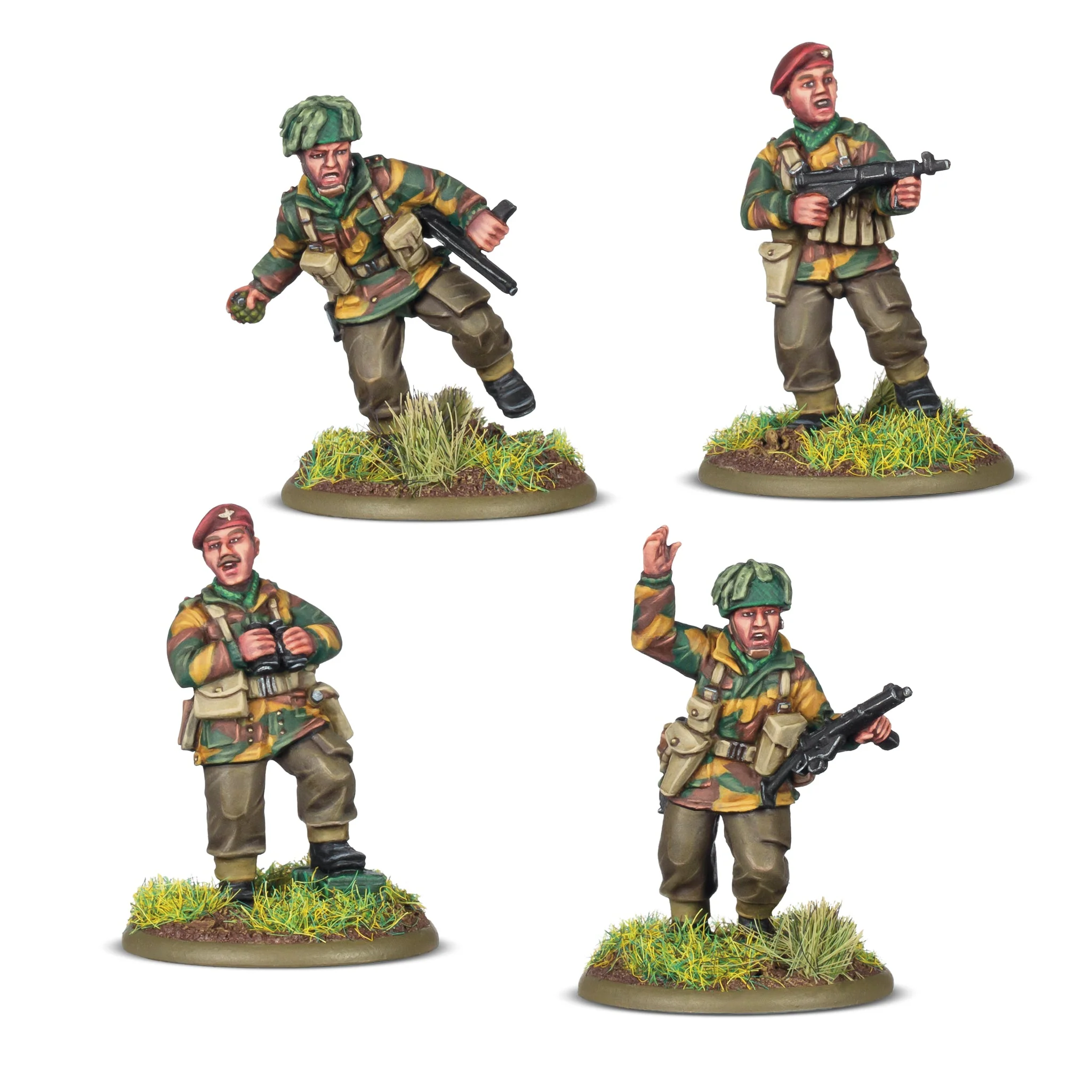 Bolt Action: British: British Airborne Platoon Commanders 