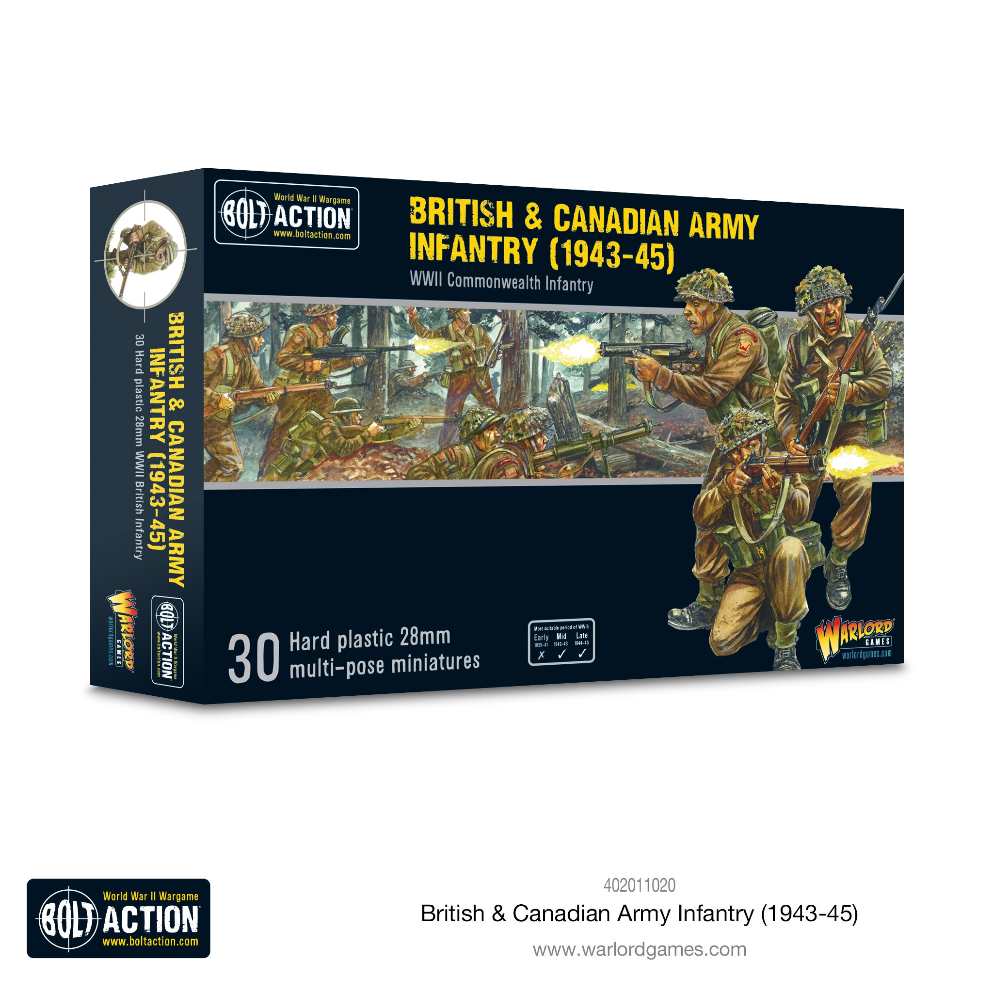 Bolt Action: British: British & Canadian Infantry (1943-45) 