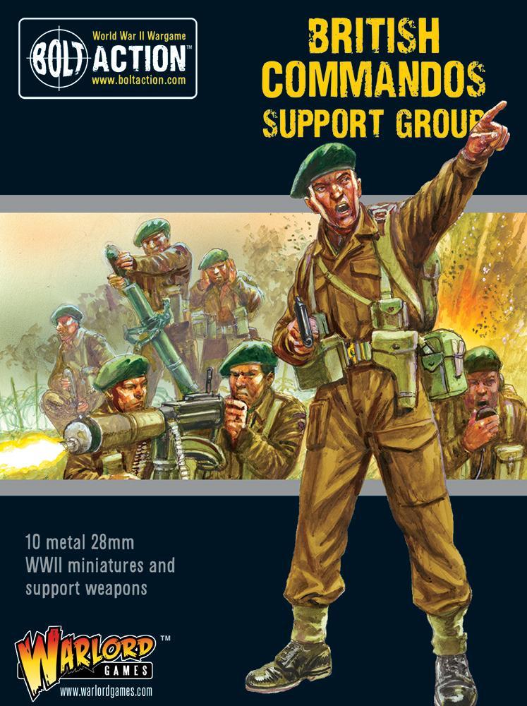 Bolt Action: British: British Commandos support group 