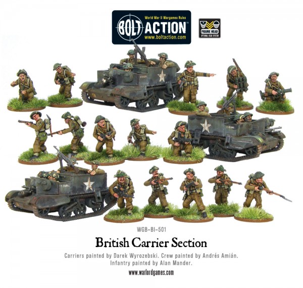 Bolt Action: British: Carrier Section 