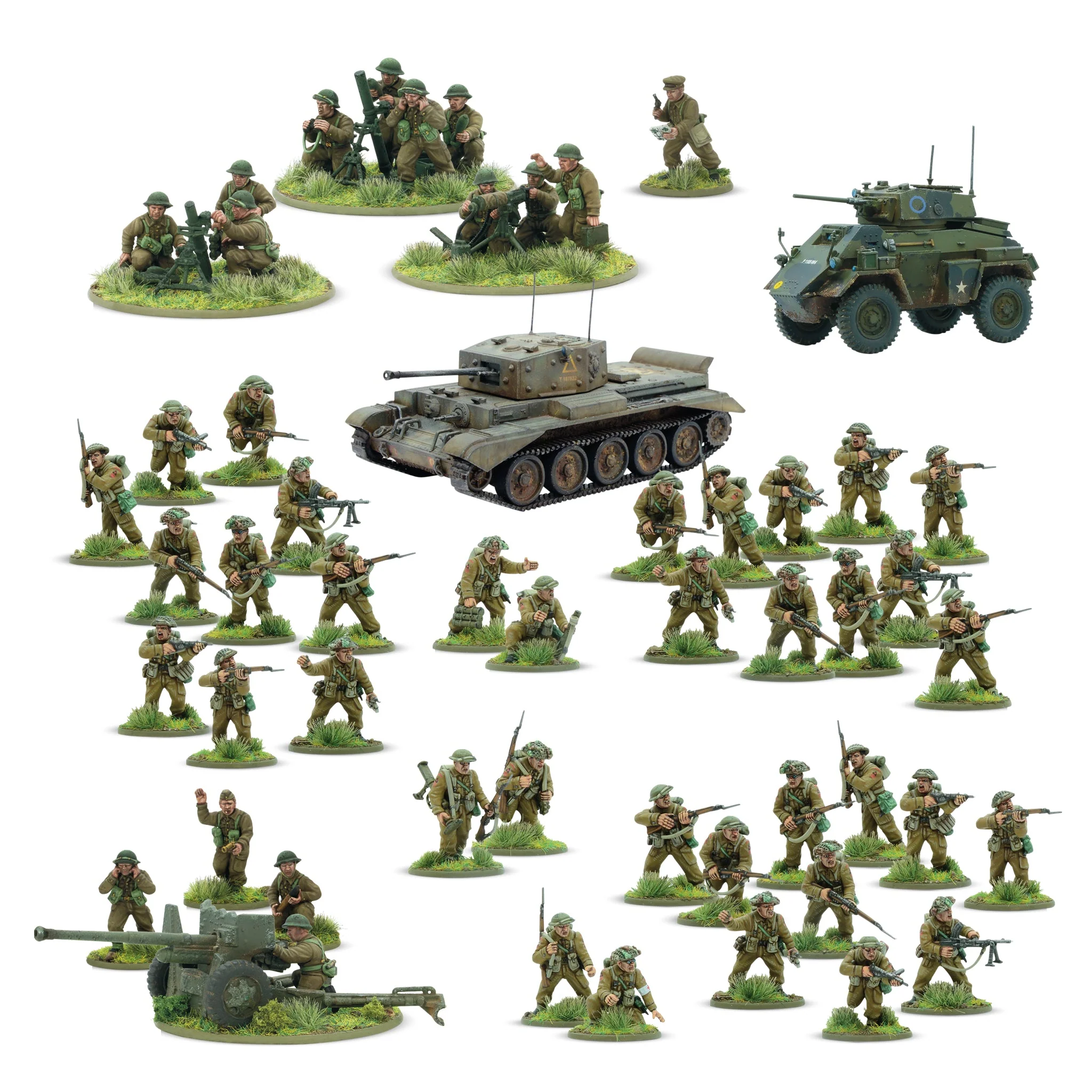 Bolt Action: British: For King & Country - British & Canadian starter army 