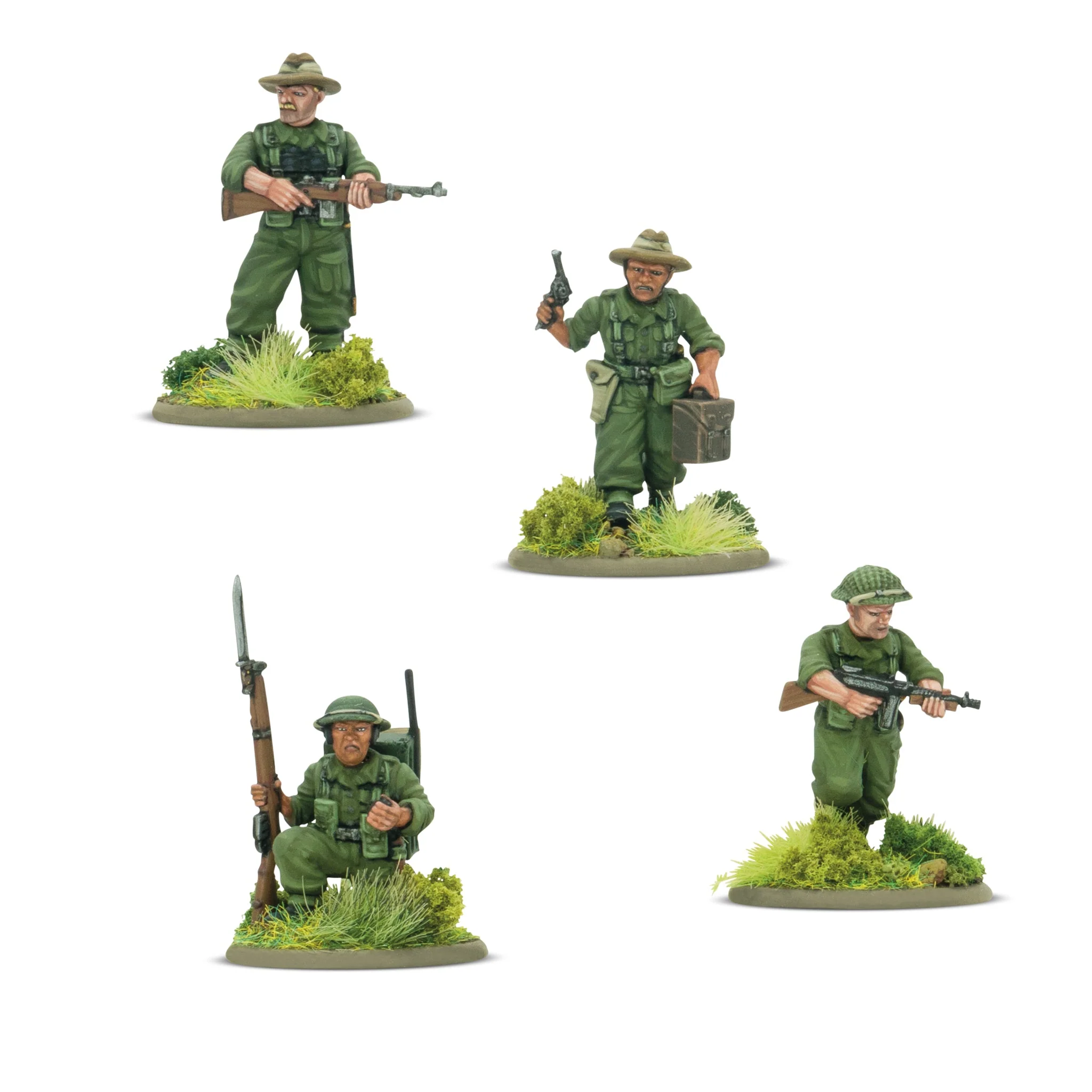 Bolt Action: British: Gurkha HQ 