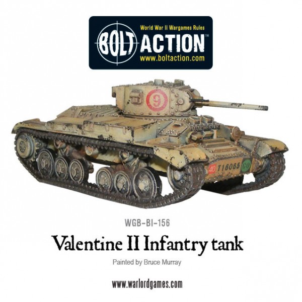 Bolt Action: British: Valentine II Infantry Tank 