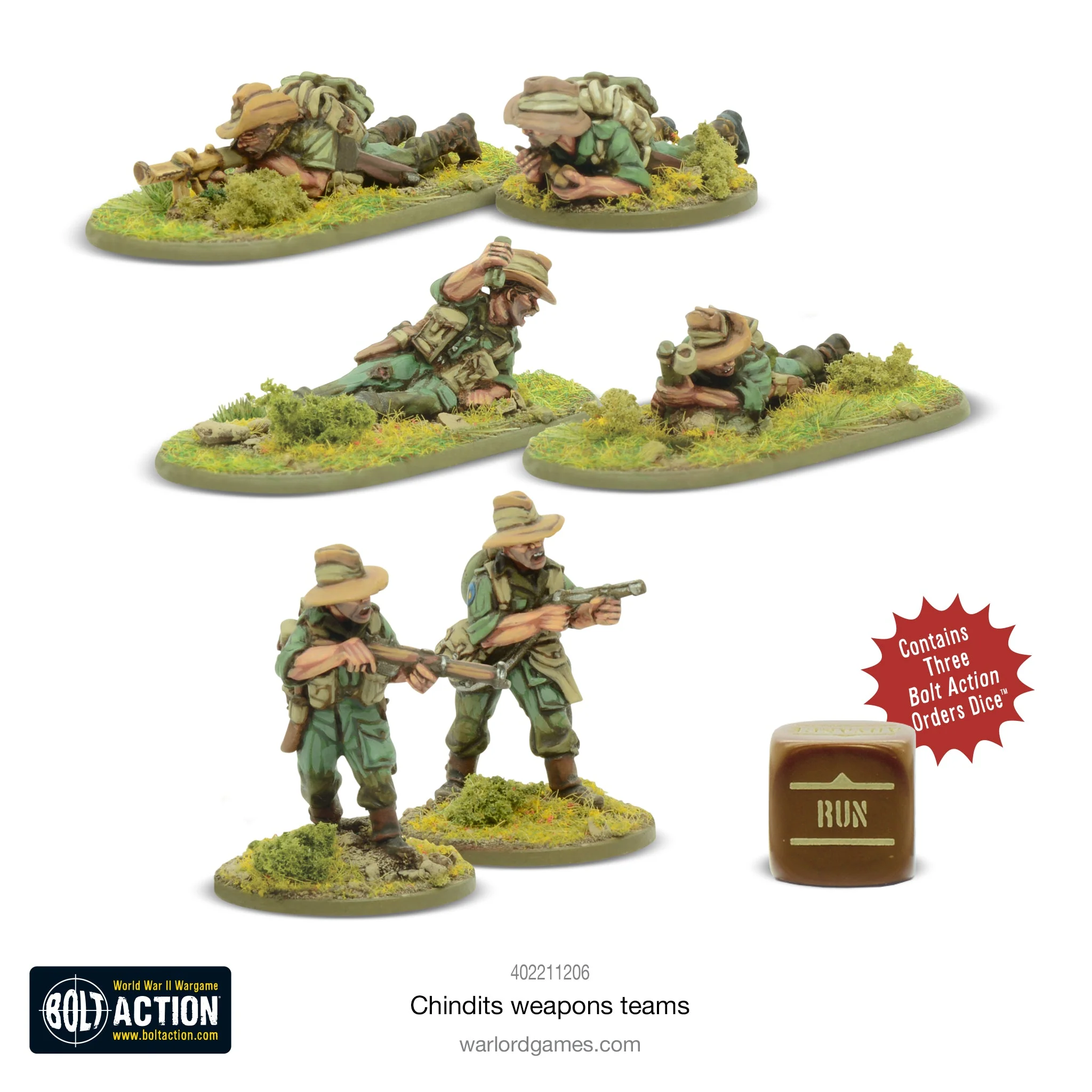 Bolt Action: Chindit weapons teams 