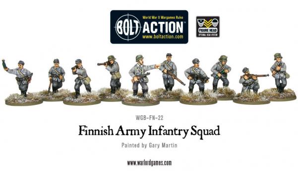 Bolt Action: Finnish: Army Infantry Squad 