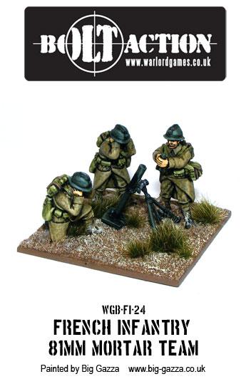 Bolt Action: French: Early War 81mm Mortar 