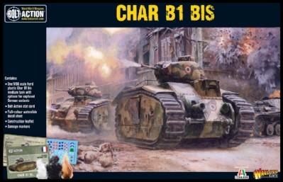 Bolt Action: French: Plastic Char B1 Bis 