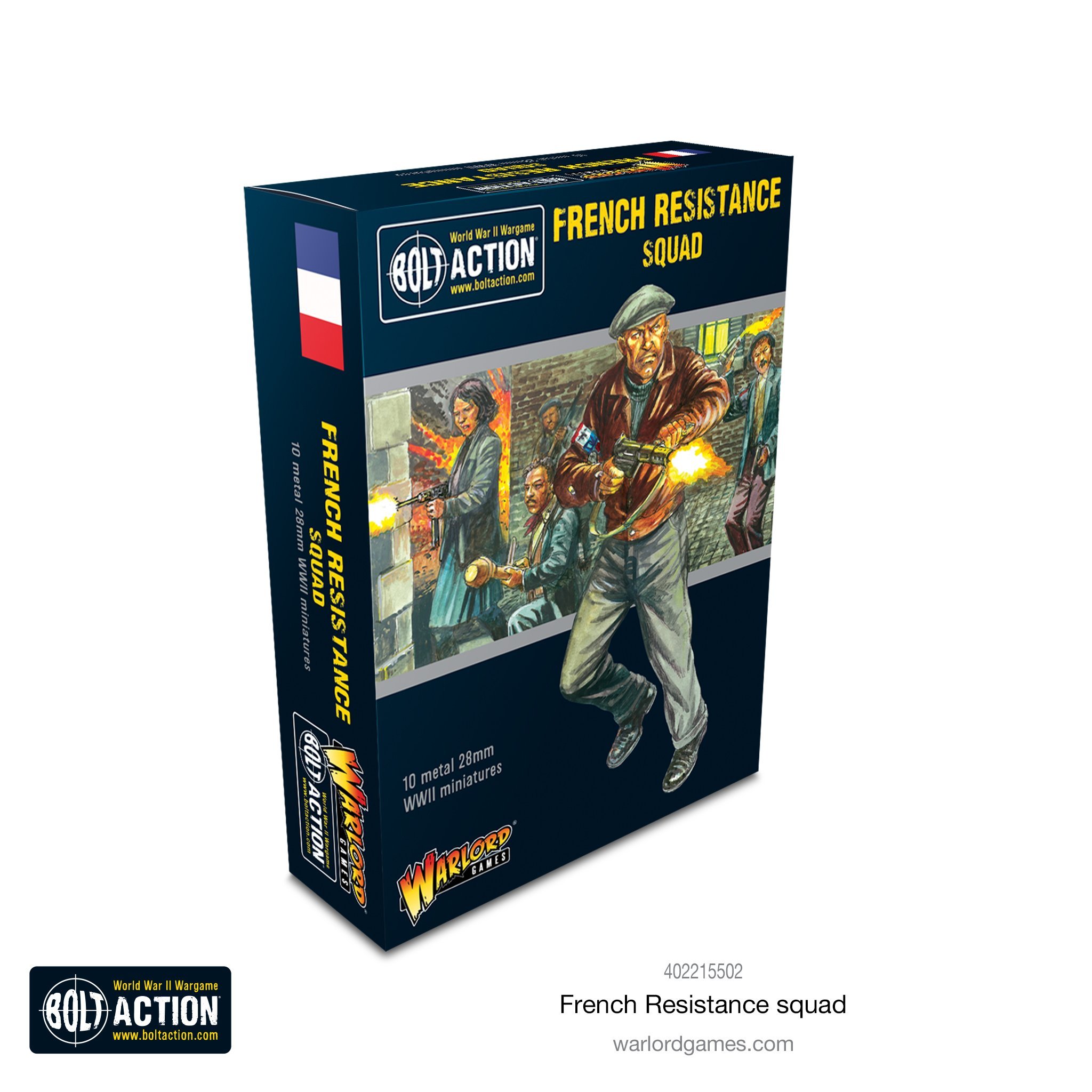 Bolt Action: French: Resistance Squad 