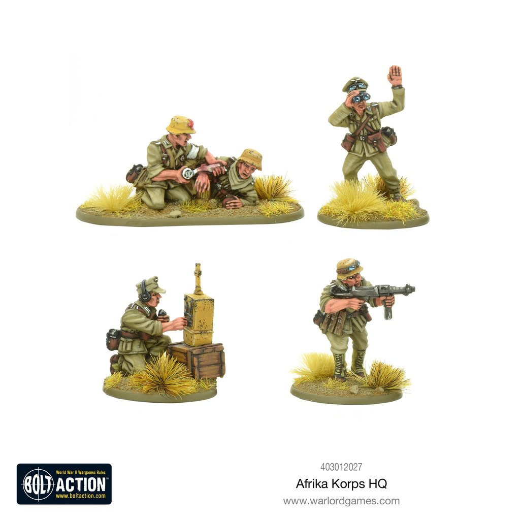 Bolt Action: German: Afrika Korps HQ 