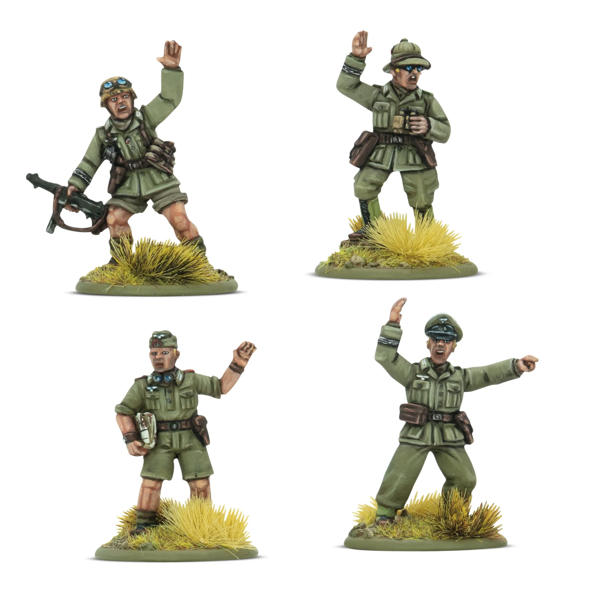 Bolt Action: German: Afrika Korps Platoon Commanders 