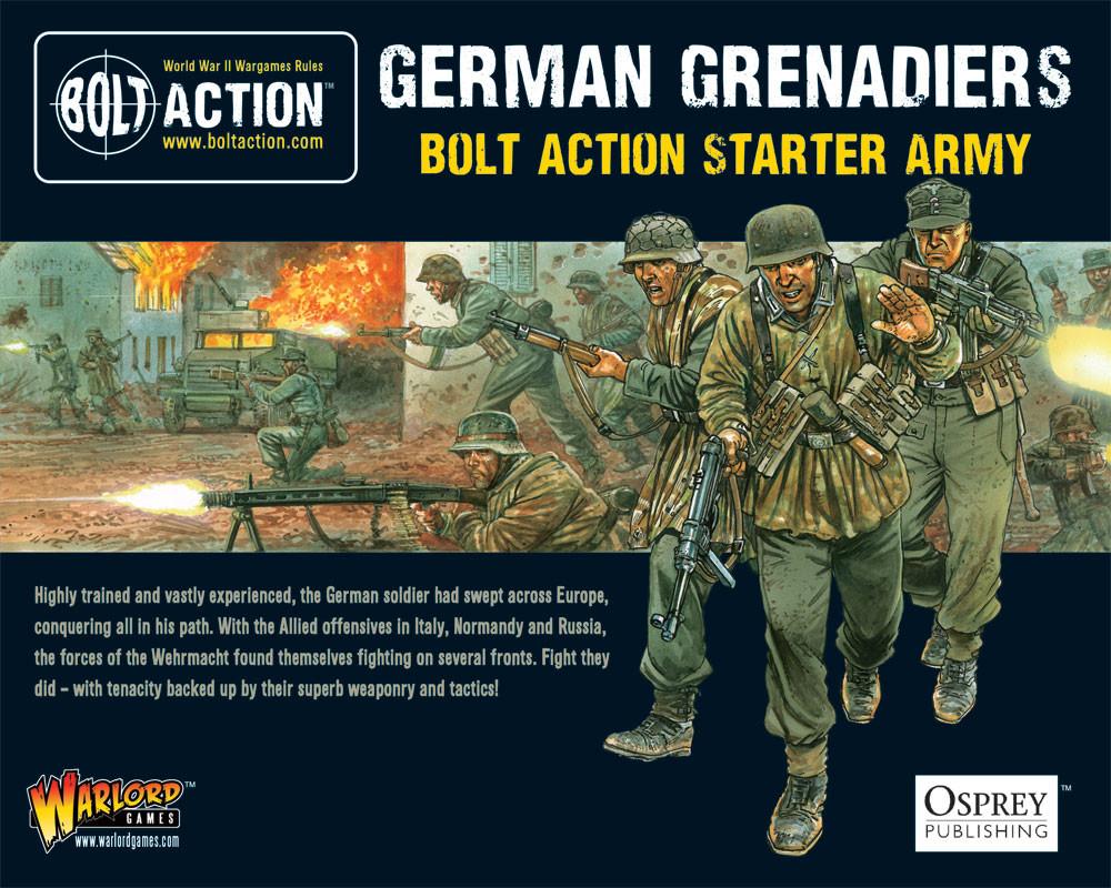 Bolt Action: German: German Grenadiers Starter Army 