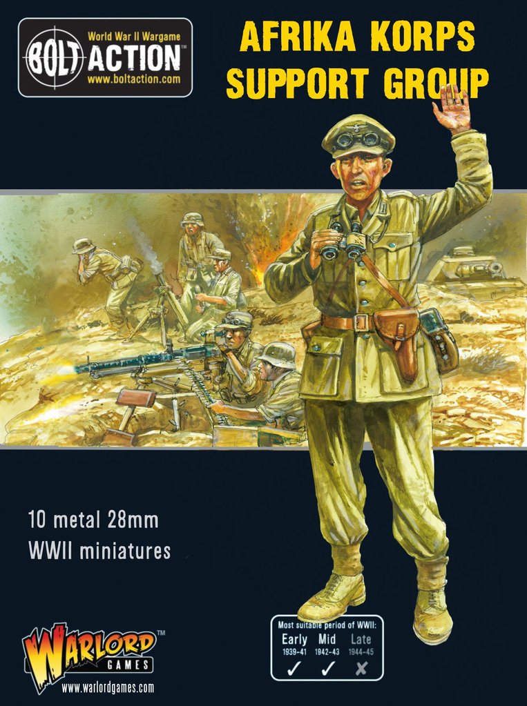 Bolt Action: German: Afrika Korps Support Group 