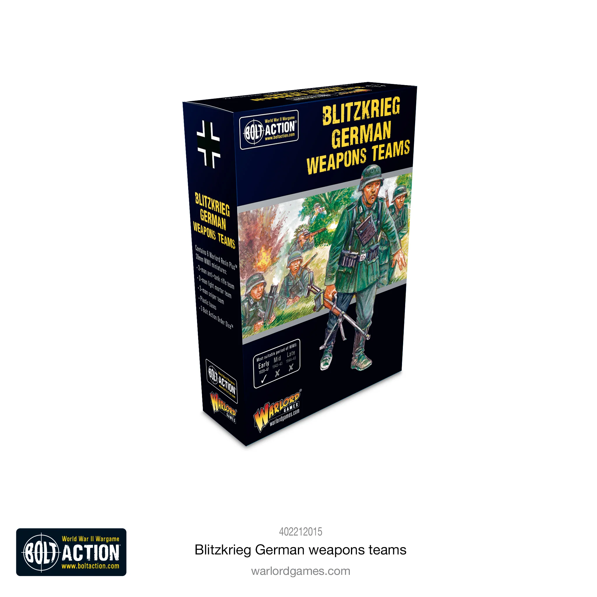 Bolt Action: German: Blitzkrieg German Weapons Teams 