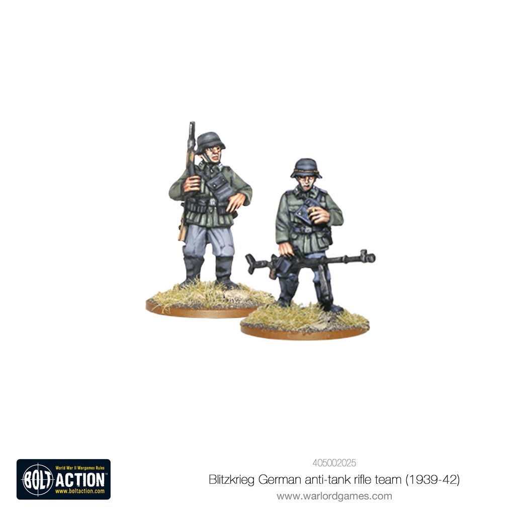 Bolt Action: German: Blitzkrieg German anti-tank Rifle Team (1939-42) 