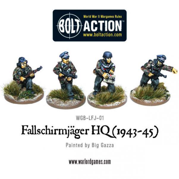 Bolt Action: German: Fallschirmjager HQ (1943-45) 