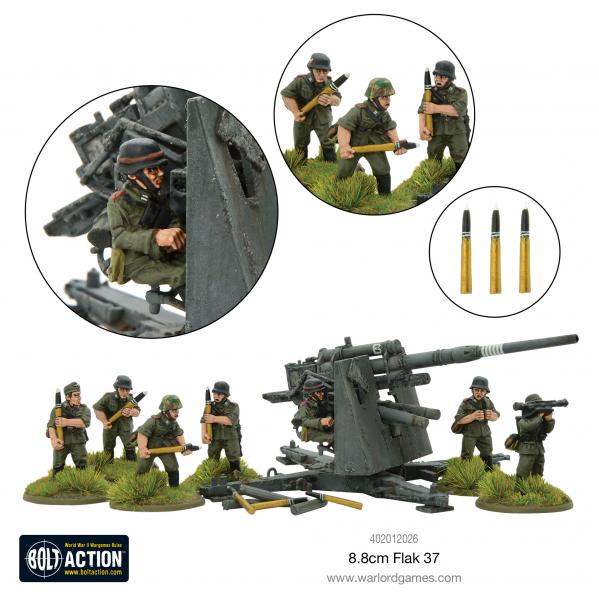 Bolt Action: German: Flak 37 8.8cm 