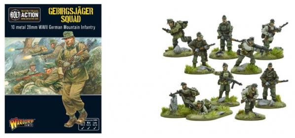 Bolt Action: German: Gebirgsjager Squad 