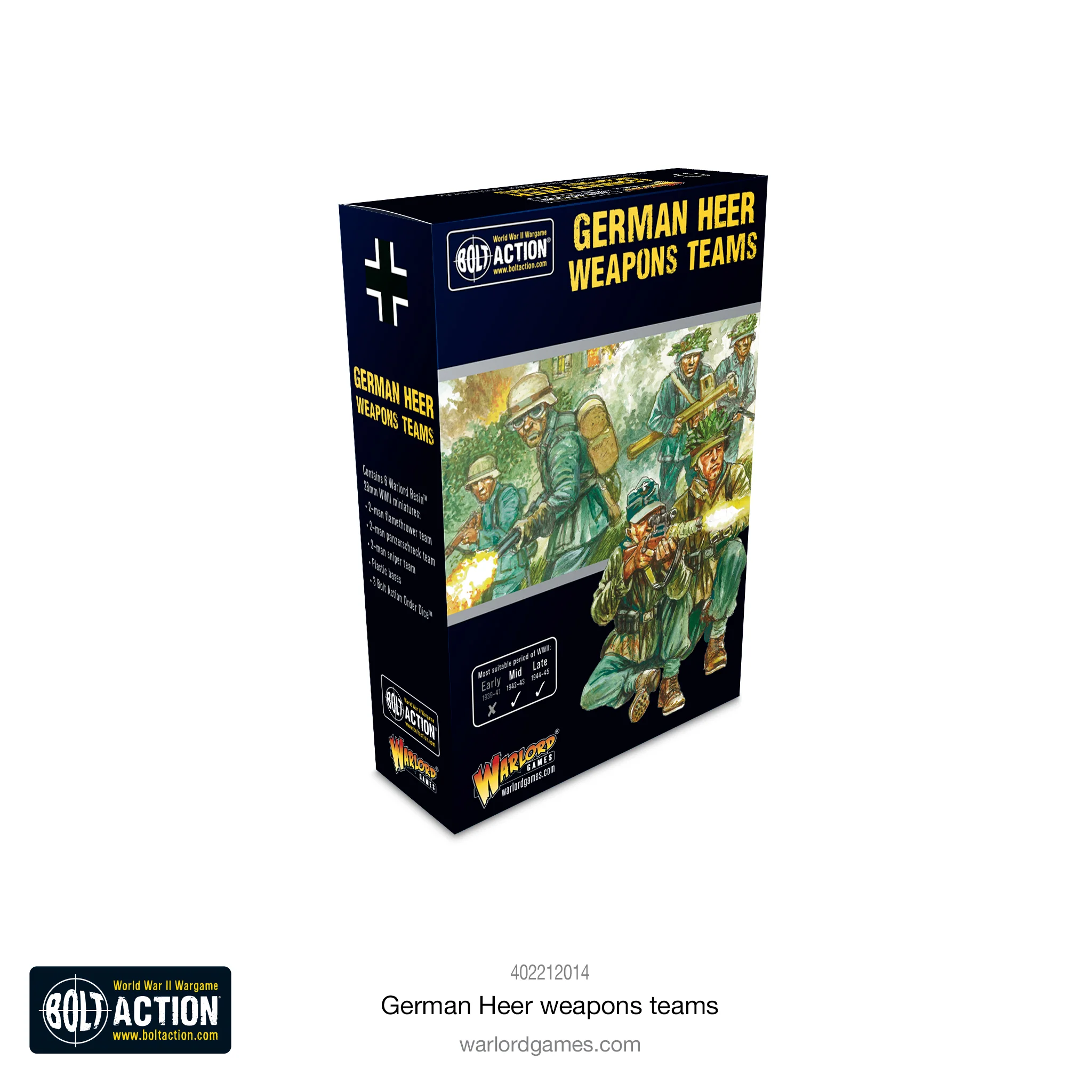 Bolt Action: German: German Heer Weapons Teams 