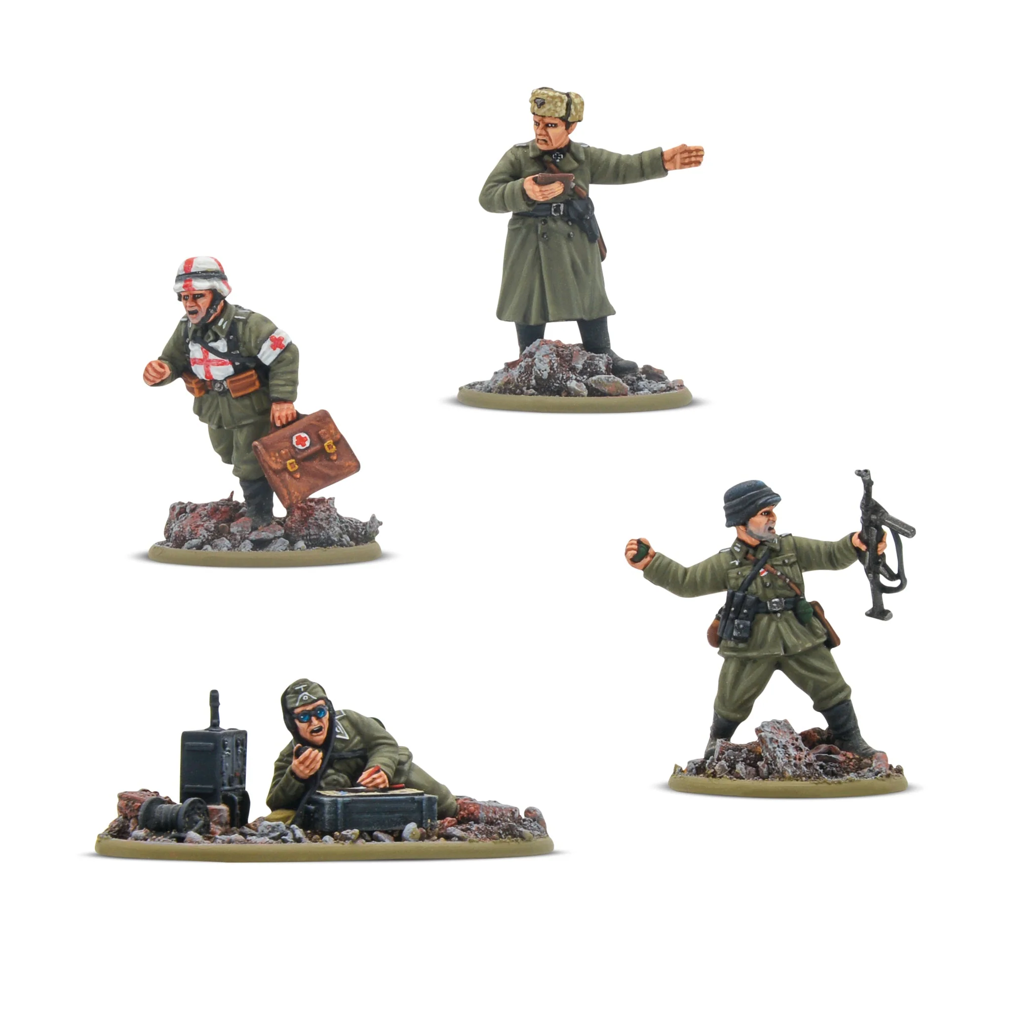 Bolt Action: German: German Veterans HQ 