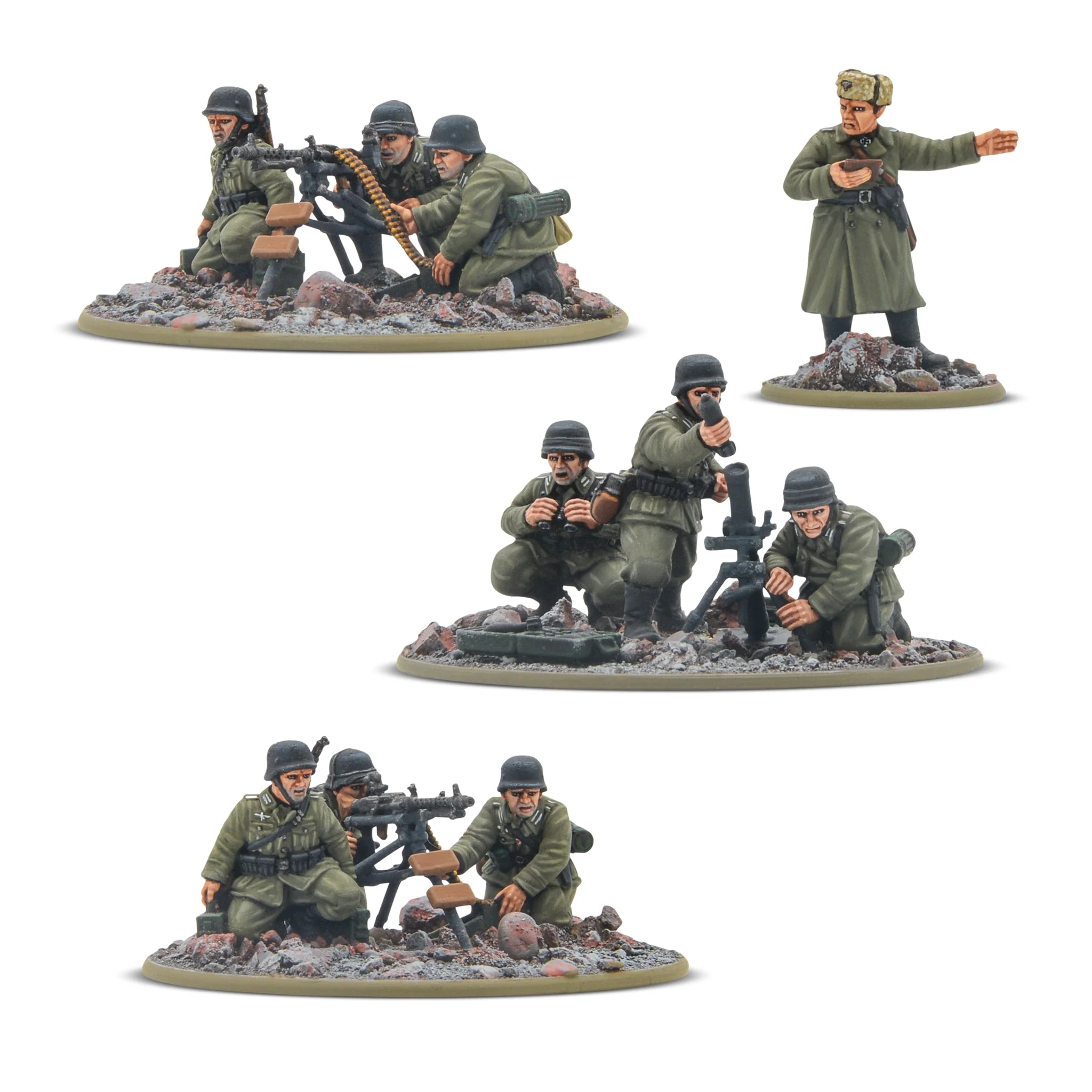 Bolt Action: German: German Veterans Heavy Weapons Platoon 