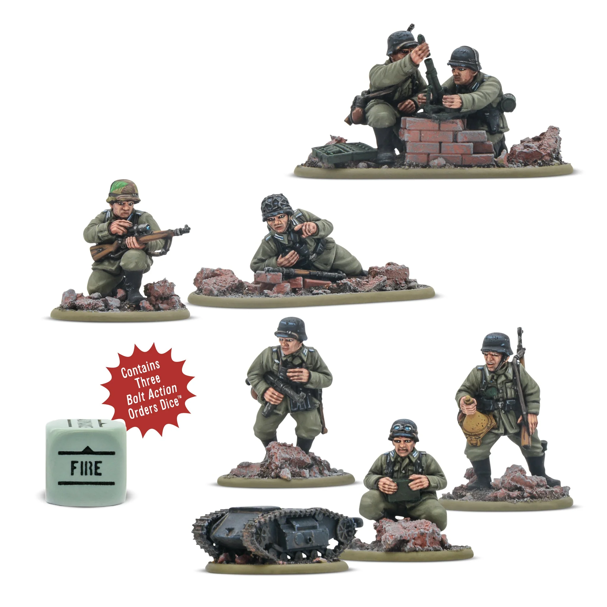 Bolt Action: German: German Veterans Weapon Teams 
