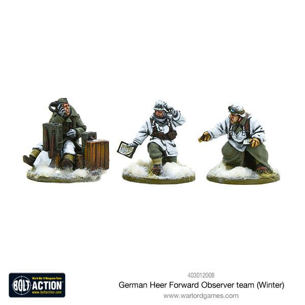 Bolt Action: German: Heer Forward Observer Team (Winter) 