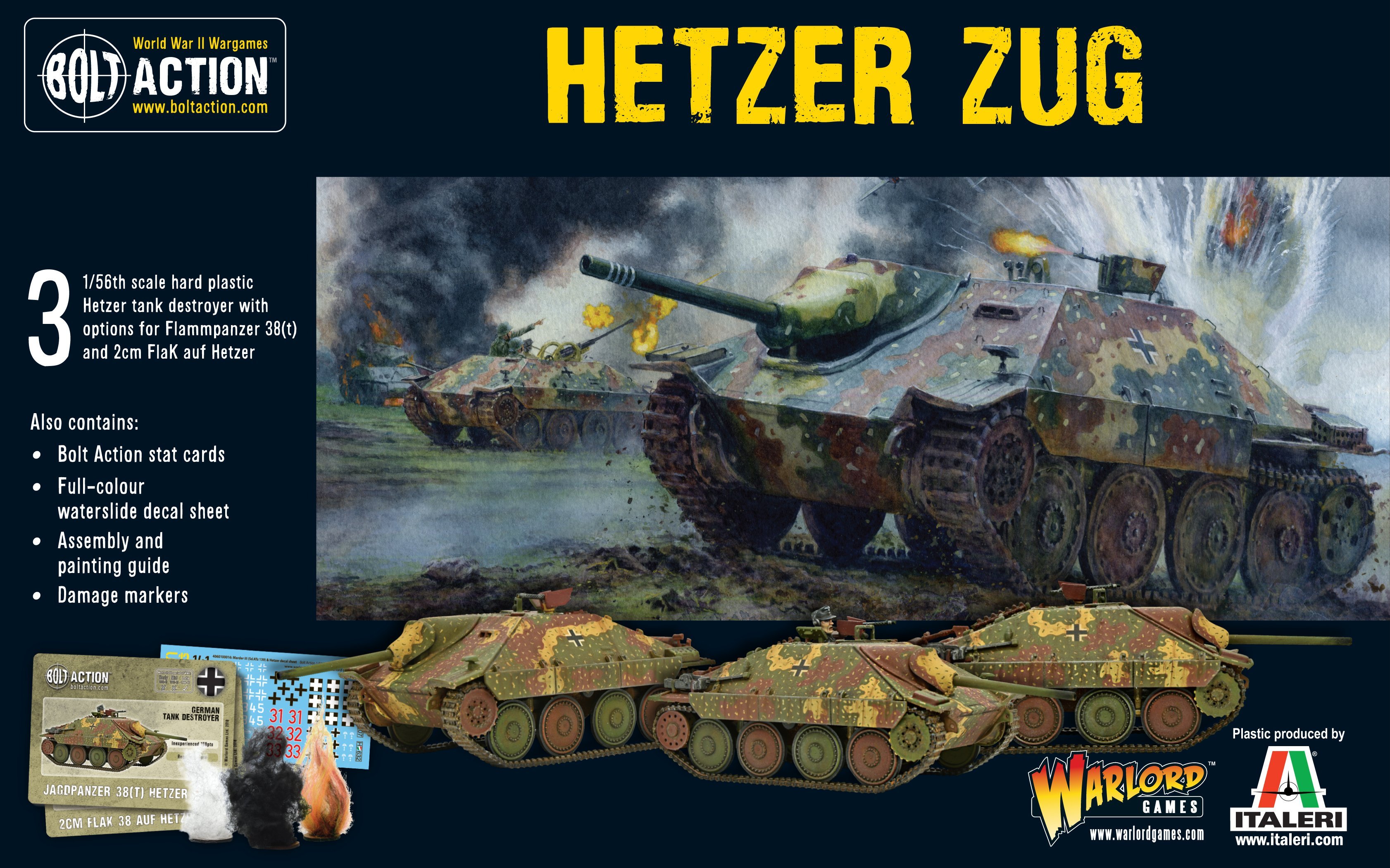 Bolt Action: German: Hetzer Zug 