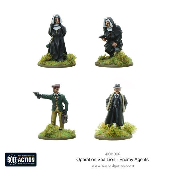 Bolt Action: German: Operation Sea Lion Enemy Agents 