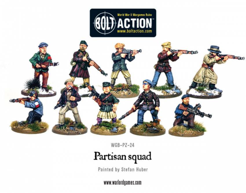 Bolt Action: German: Partisan Squad 