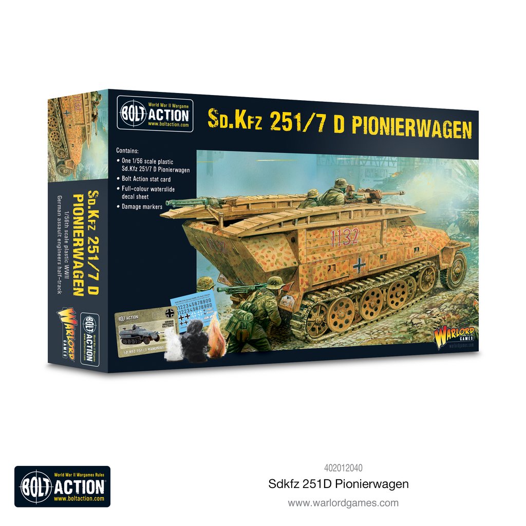 Bolt Action: German: Sd.Kfz 251/7 D Pionierwagen 