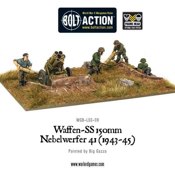 Bolt Action: German: Waffen SS 150mm Nebelwerfer 41 (1943-45) 