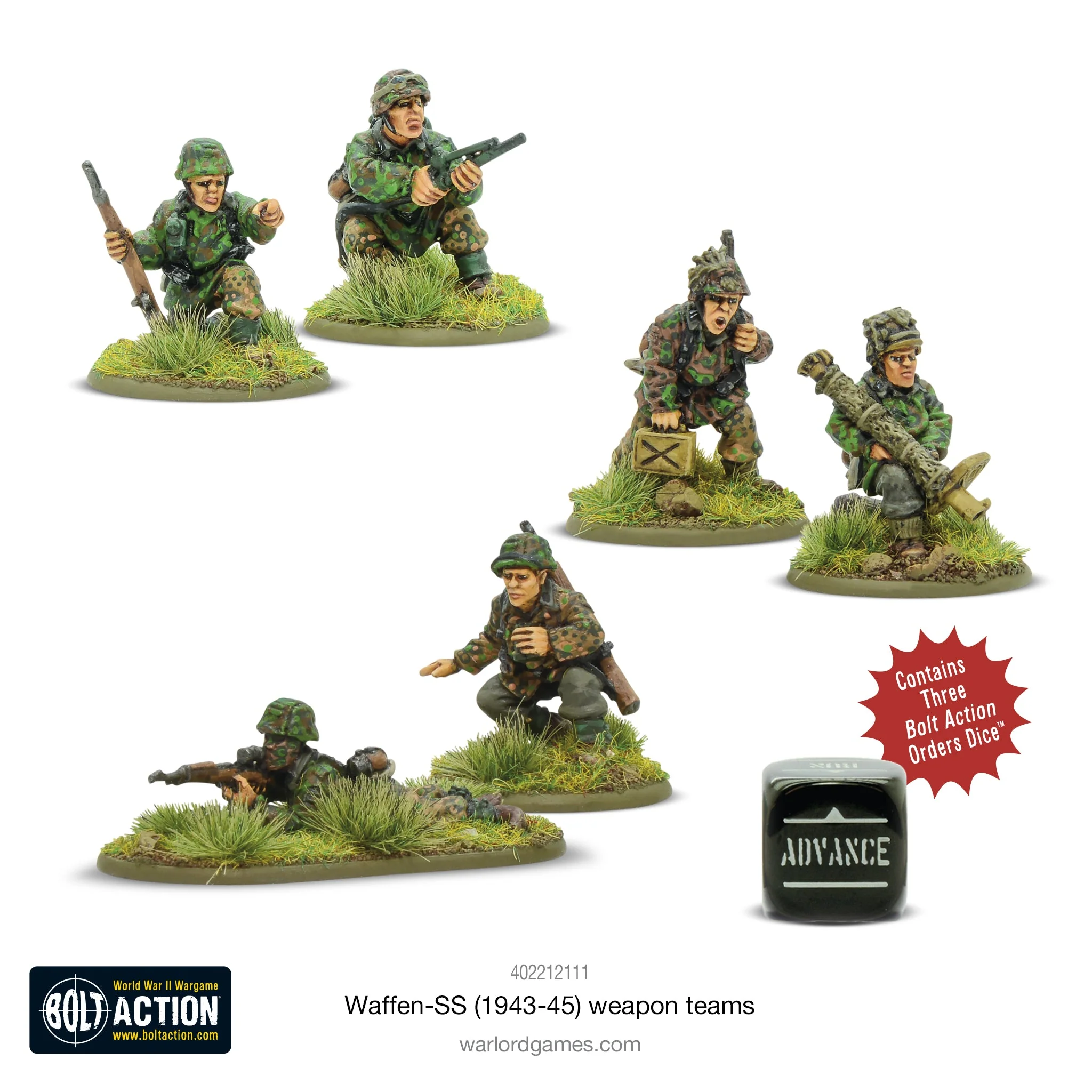 Bolt Action: German: Waffen SS (1943-45) Weapons Teams 