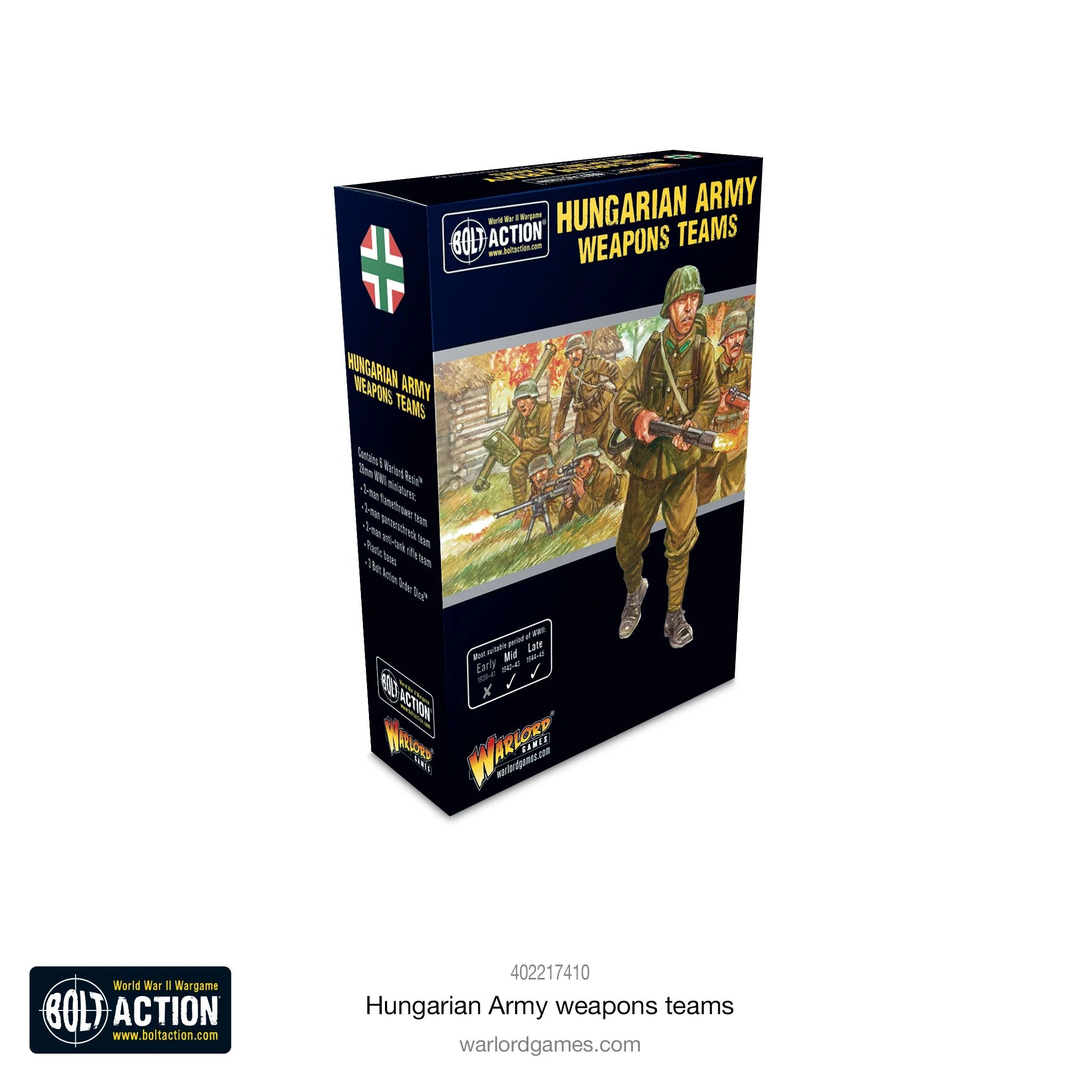 Bolt Action: Hungarian: Army Weapons Teams 