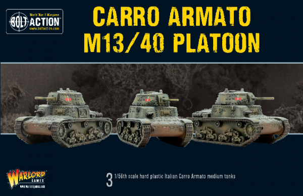 Bolt Action: Italian: Carro Armato M13/40 Platoon 